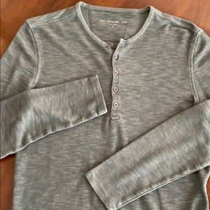 John Varvatos Star USA • Henley • Gray